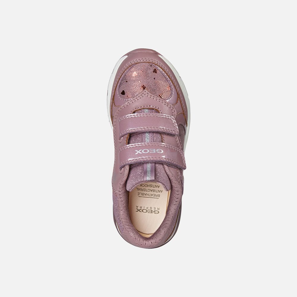 Tenis Geox Menina Rosa - Spaceclub - BNYML1273